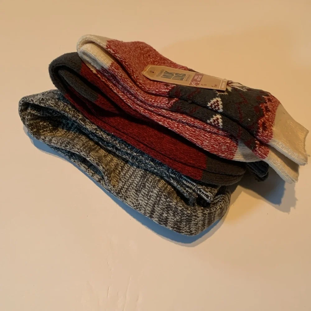 Muk Luks 3-Pack Boot Socks